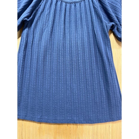 Lauren Conrad - Women's Blue Shirt Round Neckline - Small - Picture 15 of 15